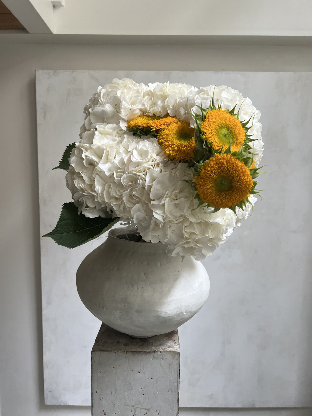 Castor Fleuriste, product: Bouquet Nuage, signature Teddy bear (Thumbnail)